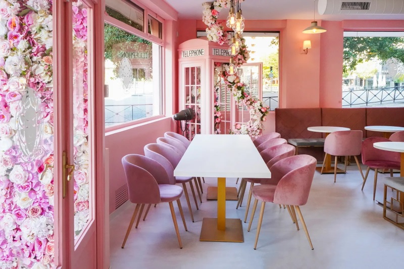 Para sentirte como Barbie: Coco Mocca | Interior del local (imagen: Traveler)