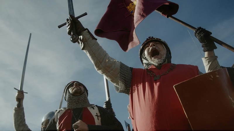 Fotograma del rodaje (imagen: Volcánica Media)