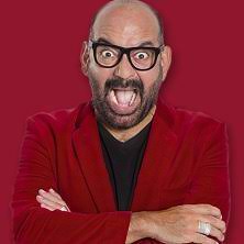 «Ante todo mucha risa» en el teatro Bellas Artes | Corbacho y su risa (imagen: Teatro Bellas Artes)